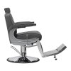 Fotel barberski Hair System BM88066 szary